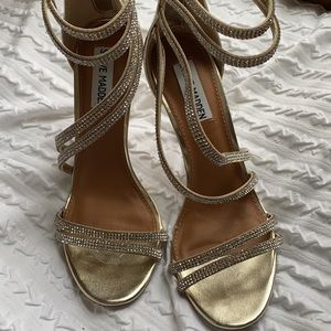 Steve Madden rhinestone heels